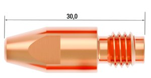 FUBAG Контактный наконечник M8 X 30мм CUCRZR 1.2мм /.045 дюйма (10 шт.) в Новокузнецке фото