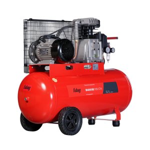 Ременной одноступенчатый компрессор FUBAG B4800B/100 CT4 + Набор пневмоинструмента FUBAG (34 предмета) в ПОДАРОК!