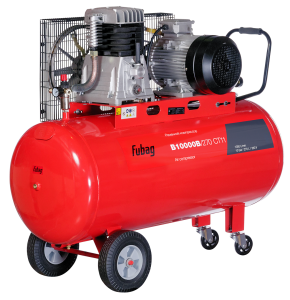 Компрессор FUBAG B10000B/270 СТ11 + Набор пневмоинструмента FUBAG, 34 предмета + Набор пневмоинструмента FUBAG Базовый (Basic) S1000, 3 предмета
