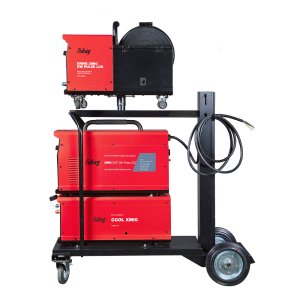 FUBAG Сварочный полуавтомат XMIG 500T DW PULSE  + Подающий механизм DRIVE XMIG DW PULSE  + Горелка FB 550W 3m  + Блок жидкостного охлаждения Cool XMIG  + Шланг-пакет 5 метров 95мм2 14 pol с жидкостным охлаждением + Тележка XM в Новокузнецке фото