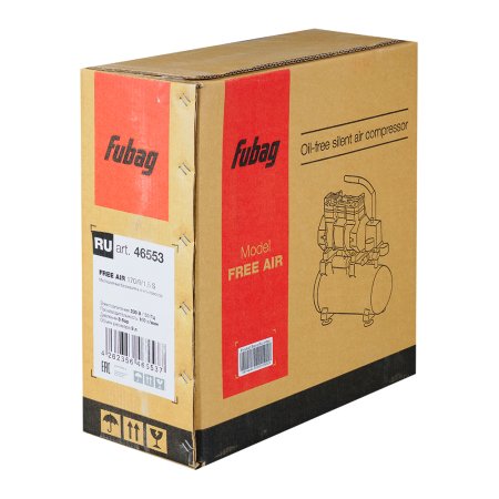 Компрессор безмасляный малошумный FUBAG Свободный Воздух (Free Air) 170/9/1.5 S в Новокузнецке фото