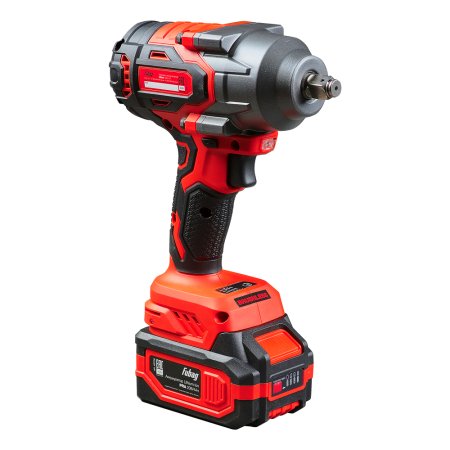 Аккумуляторный ударный гайковерт FUBAG PRWA 1050 1/2’’ в комплекте с 2 аккумуляторами 4Аh/20V (46726) и зарядным устройством 4A (46727)
