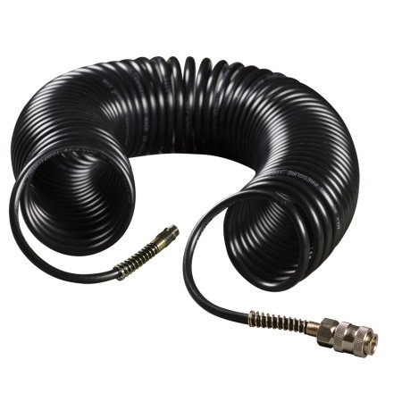 FUBAG Шланг спиральный с фитингами рапид, нейлон, 10 бар, 6х8мм, 5 м в Новокузнецке фото
