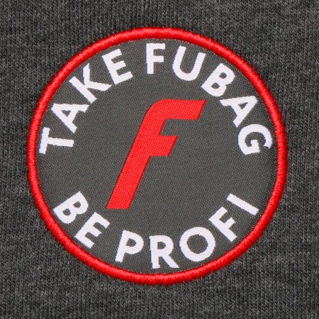 Серо-красная толстовка Fubag с капюшоном  размер XXL в Новокузнецке фото