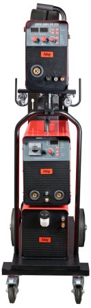 Сварочный полуавтомат INMIG 500T DW SYN + Подающий механизм DRIVE INMIG DW SYN + Шланг-пакет 5 м + Горелка FB 500 3 м + Блок жидкостного охлаждения + Тележка в Новокузнецке фото