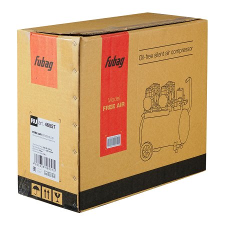 Компрессор безмасляный малошумный FUBAG Свободный Воздух (Free Air) 350/50/3.0 S в Новокузнецке фото