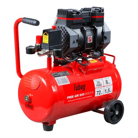 Компрессор безмасляный малошумный FUBAG Свободный Воздух (Free Air) 240/24/2.0 S в Новокузнецке фото