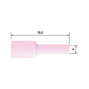 FUBAG Сопло керамическое для газовой линзы №5L ф8 FB TIG 17-18-26 (2 шт.) в Новокузнецке фото