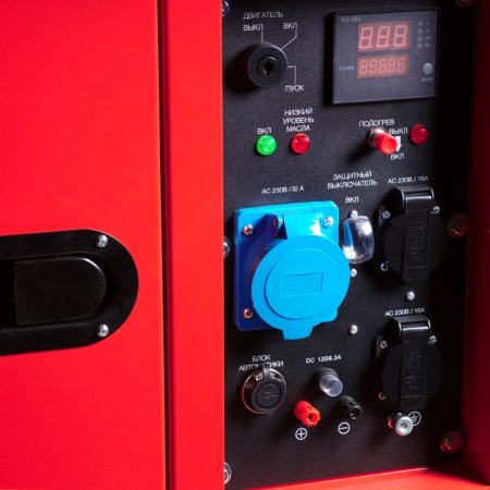 FUBAG Дизельный генератор с электростартером и коннектором автоматики DS 6500 AC ES (кожух) в Новокузнецке фото