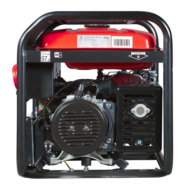 Бензиновый генератор FUBAG  BS 8500 XD ES DUPLEX + Комплект колес и ручек + Моторное масло Fubag Extra в ПОДАРОК в Новокузнецке фото