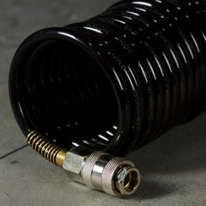 Шланг спиральный FUBAG с фитингами рапид, нейлон, 10 бар, 6 x 8 мм, 15 м в Новокузнецке фото