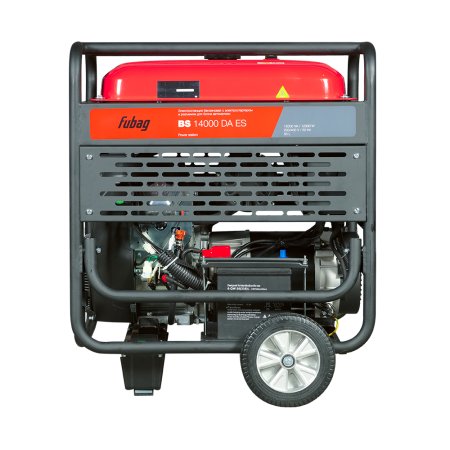 Бензиновый генератор FUBAG BS 14000 DA ES (трехфазный) с электростартером и коннектором автоматики в Новокузнецке фото
