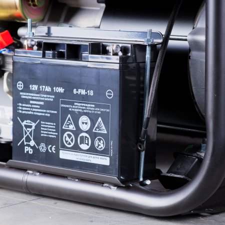 Бензиновый генератор FUBAG BS 9000 DA ES (трехфазный) с электростартером и коннектором автоматики в Новокузнецке фото