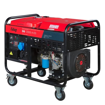 Дизельный генератор FUBAG DS 12000 A ES с электростартером и коннектором автоматики в Новокузнецке фото