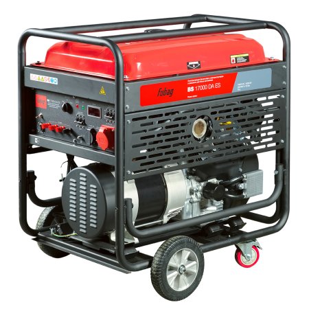 Бензиновый генератор FUBAG BS 17000 DA ES (трехфазный) с электростартером и коннектором автоматики в Новокузнецке фото