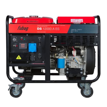 Дизельный генератор FUBAG DS 12000 A ES с электростартером и коннектором автоматики в Новокузнецке фото