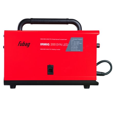 Полуавтомат сварочный инверторный FUBAG IRMIG 200 SYN LED с горелкой 250 А в комплекте в Новокузнецке фото