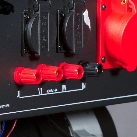 Бензиновый генератор FUBAG BS 8000 DA ES (трехфазный) с электростартером и коннектором автоматики в Новокузнецке фото