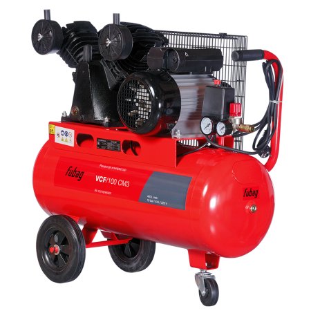Ременной одноступенчатый компрессор FUBAG VCF/100 CM3 в Новокузнецке фото