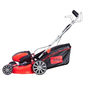 Газонокосилка аккумуляторная самоходная FUBAG FLA 5180 SMF с функцией вертикального хранения в комплекте с 2 аккумуляторами FA 4040 Li (4.0 Ah/40V) и зарядным устройством FCH 2040 в Новокузнецке фото