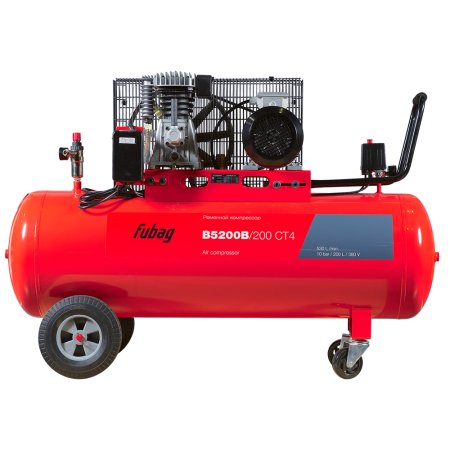 Ременной одноступенчатый компрессор FUBAG B5200B/200 CT4 в Новокузнецке фото
