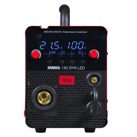 Полуавтомат сварочный инверторный FUBAG IRMIG 140 SYN LED с горелкой 150 А в комплекте в Новокузнецке фото