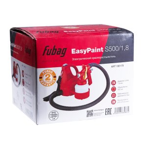 FUBAG Электрический краскораспылитель EasyPaint S500/1.8 с верхним бачком в Новокузнецке фото