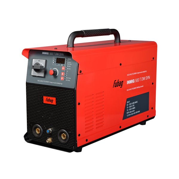 Полуавтомат сварочный FUBAG INMIG 500T DW SYN + подающий механизм DRIVE INMIG DW SYN + шланг-пакет 5 метров 70 мм2 14 pol с жидкостным охлаждением для INMIG 500T DW SYN + горелка FB 500 3m + блок жидкостного охлаждения Cool 70 + тележка для аппаратов в Новокузнецке фото