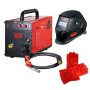 Полуавтомат сварочный FUBAG IRMIG 180 (31 432) + горелка FB 250 3m ( FB 250 Ergo 3m) (38443) + маска сварщика Хамелеон IR 9-13N S (38072) + сварочные краги на подкладке красные FWGN 10R (641180)  в Новокузнецке фото