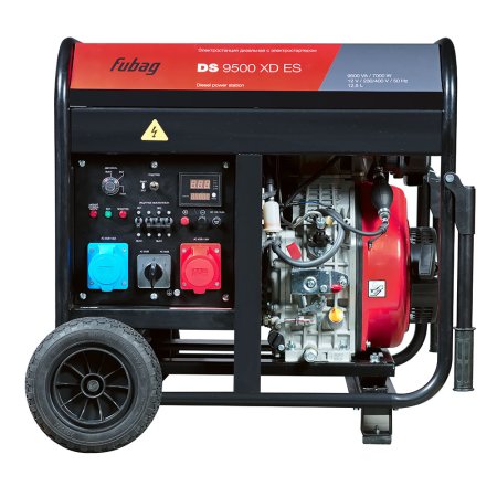 Дизельный генератор (одно- и трехфазный) FUBAG DS 9500 XD ES с электростартером в Новокузнецке фото
