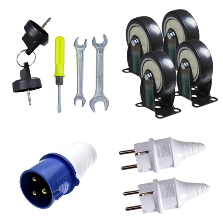 Дизельный генератор FUBAG DS 6500 AC ES с электростартером и коннектором автоматики (кожух) в Новокузнецке фото