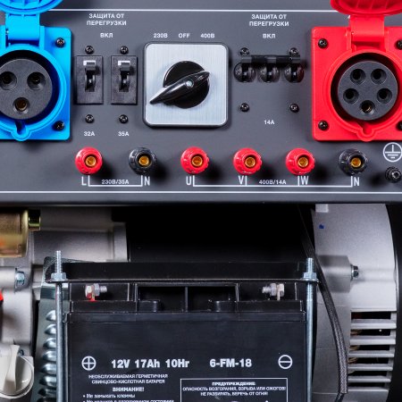 Бензиновый генератор FUBAG BS 8500 XD ES DUPLEX для одно и трехфазного режимов работы в Новокузнецке фото