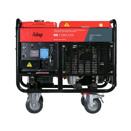 Дизельный генератор FUBAG DS 11000 A ES с электростартером и коннектором автоматики в Новокузнецке фото