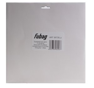 Триммерный диск FUBAG с 3мя лопастями, внешний диаметр 255 мм, посадочный диаметр 25,4 мм, толщина 1,6 мм в Новокузнецке фото