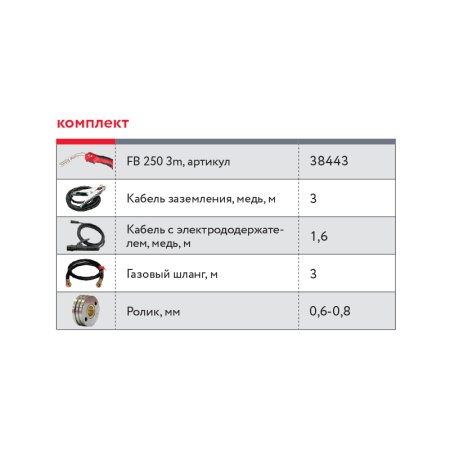 Полуавтомат сварочный инверторный FUBAG IRMIG 200 с горелкой FB 250 3 м  в Новокузнецке фото