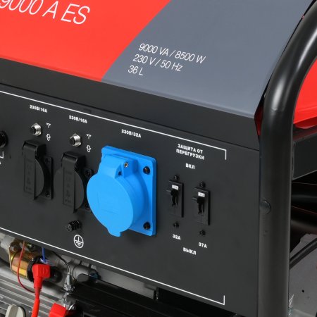 Бензиновый генератор FUBAG BS 9000 A ES с электростартером и коннектором автоматики в Новокузнецке фото