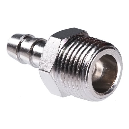 FUBAG Переходник 1/2 дюйма М на елочку 10мм с обжимным кольцом  15Х18мм, блистер 1 шт в Новокузнецке фото