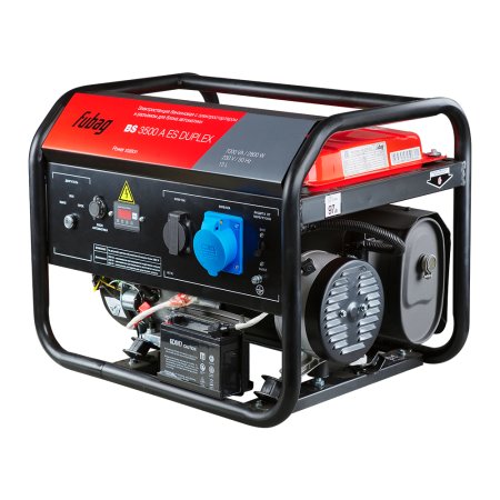 Бензиновый генератор FUBAG BS 3500 A ES DUPLEX в Новокузнецке фото