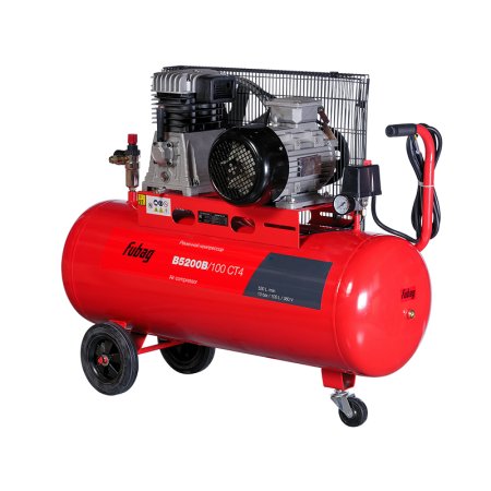 Ременной одноступенчатый компрессор FUBAG B5200B/100 CT4 в Новокузнецке фото