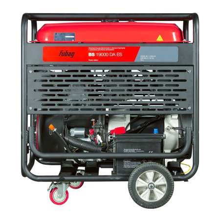 Бензиновый генератор FUBAG BS 19000 DA ES (трехфазный) с электростартером и коннектором автоматики в Новокузнецке фото